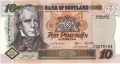 Bank Of Scotland 10 Pound Notes 10 Pounds, 18. 8.1998